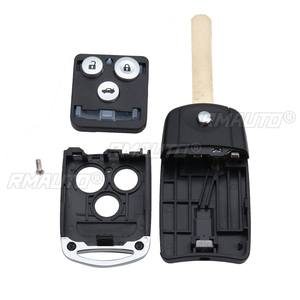Coque de clé plip télécommande 3 boutons pour Honda Civic, Accord, Jazz, CRV - Product Image 3