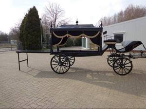 Cercueil électrique classique rétro, chariot funéraire personnalisé avec logo et dimensions, chariot de cortège funéraire avec garantie après-vente - Product Image 3