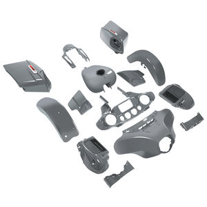 HR3-guardabarros de motocicleta, alforja para Harley <span class=keywords><strong>CVO</strong></span> <span class=keywords><strong>Street</strong></span> <span class=keywords><strong>Glide</strong></span> 90600001, gris, <span class=keywords><strong>2018</strong></span> - Product Image 3