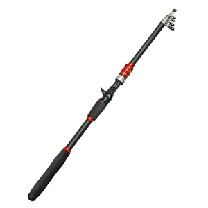 Telescopic Lure Rod 6m Medium Fast Action SIC Guides Bass Fishing Ocean Beach Use - Product Image 2