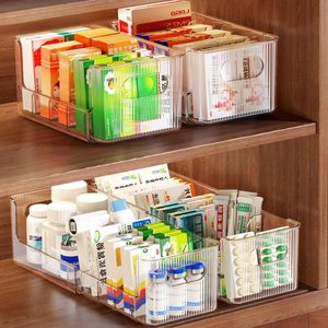 Medicine Storage Box With Partitions Extendable For Home Use Pill Organizer Case - Product Image 1