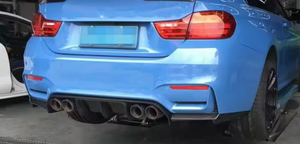 Diffuseur de pare-chocs arrière en fibre de carbone style V, séparateurs latéraux 51128056587 pour <span class=keywords><strong>BMW</strong></span> F80 M3 F82 F83 M4 Competition CS GTS 2014-2020 - Product Image 5