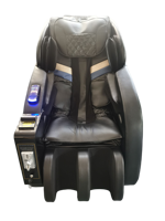 Sillón de Masaje Eléctrico Comercial que Funciona con Monedas, con Masaje de Amasamiento, Pago con Código QR, Tarjeta de Crédito y Sin Efectivo, Sillón de Masaje de Cuerpo Completo con Gravedad Cero