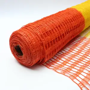 Hdpe Weave Orange Heavy Duty Barricade Warning Net Road Barrier Fencing Warning Net For Construction