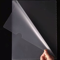 Carpeta de Archivos A4 con Cubierta de Papel Plástico Transparente al por Mayor, Material de Oficina
