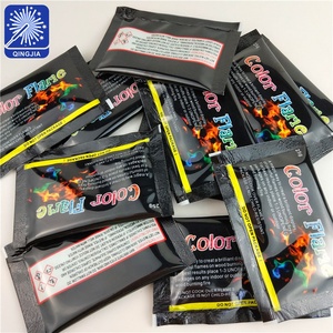 Factory Direct Magic Colorful Artificial Fireplace Flames <strong>Color</strong> Fire Colorant Packets - Product Image 3