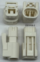 Boîtier de connecteur étanche SDL2.5 2 broches 2321918-2, coque de protection en plastique pour connecteur d'alimentation 2,5 mm