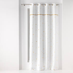 Cortina Metálica Estampada con Ojales y Diseño de Poliéster 140X260CM - Product Image 1