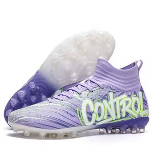 Zapatos de Fútbol para Niños, Botas de Fútbol Deportivas con Tacos Largos, de Caña Alta, para Estudiantes, para Entrenamiento en Interiores y Exteriores - Product Image 6