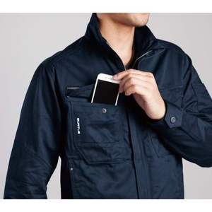 Chaqueta Acolchada Informal Unisex BURTLE para Otoño/Invierno, Impermeable, Cortavientos, con Cremallera, Diseño de Corazón Bordado, Tallas XS a 5XL - Product Image 3