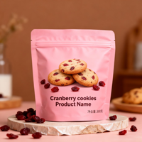 Sacs écologiques, résistants à l'humidité, durables, à fond carré et fermeture éclair pour biscuits, aliments pour animaux, chewing-gums et chips de pommes de terre