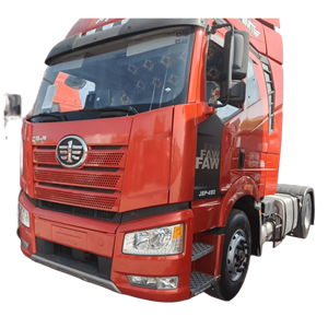 Camión Tractor <span class=keywords><strong>de</strong></span> Eje Único FAW Usado 4x2, Cabeza Tractora para Contenedores <span class=keywords><strong>de</strong></span> Carga en Venta - Product Image 1