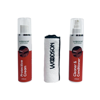 Kit de nettoyage du bois d'intérieur, kit d'entretien du bois de qualité supérieure, nettoyant, revitalisant, serviette en microfibre pour une protection et une brillance supérieures