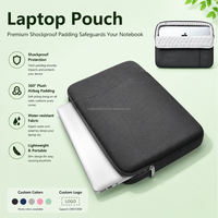 Housse de protection pour ordinateur portable 12-16 pouces en velours hautement élastique avec doublure antichoc pour professionnels - Vente en gros
