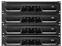 Amplificateur puissant 2U 2*350W 2*450W 8ohm impédance pour intérieur extérieur Performance prix usine coque en métal