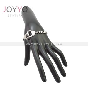 Personalizzare Logo <span class=keywords><strong>nome</strong></span> bracciale bracciale moda Design personalizzato Figaro catena bracciale in acciaio inox - Product Image 6