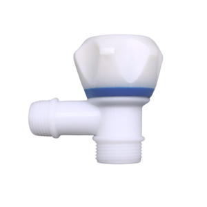 Robinet d'arrêt à diaphragme double sortie en plastique pour machine à laver 1/2"-3/4" - Fabricant chinois - Product Image 1