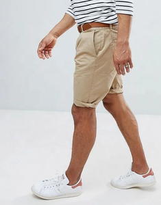 Pantalones cortos para hombre personalizados al por mayor, pantalones cortos chinos súper ajustados, ropa informal para hombre, pantalones cortos personalizados para el sudor - Product Image 2