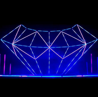 Barres lumineuses LED RGB Disco DJ pour événements, équipement d'éclairage de scène, 24V 5050 LED Pixel Bar Stick Light pour la décoration de discothèque