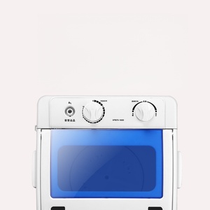 Lave-linge électrique semi-automatique compact à cuve unique de 4,65,5 kg, grande capacité, double fonction lavage/essorage/essorage à vide, pour usage domestique (version anglaise) - Product Image 3