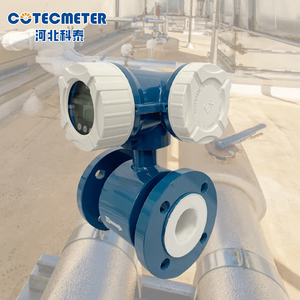 Oem中国工厂Dn50 <span class=keywords><strong>4</strong></span>-20ma Rs485脉冲输出电池功率流量计大口径管道电磁流量计 - Product Image 3