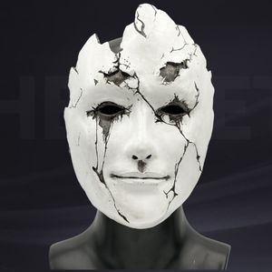 Noir mythe Wukong Mi taoïste masque Latex résine accessoires pour Halloween fête terreur Style jeu Cosplay jeu masque - Product Image 1