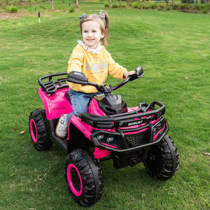 ATV Elettrico per Bambini 12V, Auto da <span class=keywords><strong>Spiaggia</strong></span> a Batteria, Moto Elettrica per Bambini, Auto Giocattolo Elettrica Guidabile per Bambini - Product Image 3