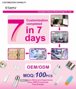 O'Carly Siero Oro 120ml OEM con Vitamina C ed E Anti-Età, Sbiancante Rapido, Coperture per Dita, Terapia Esfoliante e Rimozione Brufoli - Product Image 6