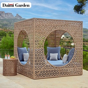 Chaise en rotin écologique moderne, chaise de piscine, lit de soleil extérieur, <span class=keywords><strong>transat</strong></span> de jardin pour salon et parc - Product Image 3