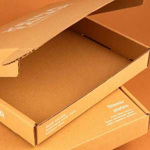 Cajas de Embalaje Cuadradas para Sándwiches, Logotipo Personalizado, Papel Kraft Mate Biodegradable Ecológico, Caja de Regalo de Alta Gama Reciclable - Product Image 3