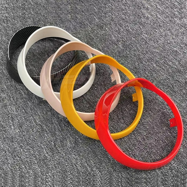 Motorcycle Headlight Cover Front Light Protector Shield Headlamp Frame ABS Plastic Accessories for VESPA PRIMAVERA 150