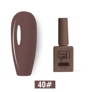 Nail Gel Nguồn cung cấp biểu tượng tùy chỉnh nhựa không mùi ngâm tắt UV Gel bán buôn 60 Màu Nhãn hiệu riêng rất tốt Nail Gel Polish Set