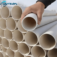 Tuyau en CPVC de 1/2 pouce à 12 pouces pour la distribution d'eau chaude et les systèmes de plomberie commerciale, avec une longue durée de vie, tubes en PVC-C