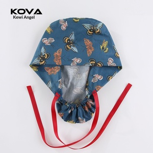 <span class=keywords><strong>Gorro</strong></span> de Algodón Puro con Estampado de Dibujos Animados para Mujer, <span class=keywords><strong>Gorro</strong></span> para Cabello Largo, Antipolvo, para Maternidad, Quirófano, Clínica Dental - Product Image 3