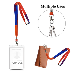 Hot Sale High Quality Customized Sublimation Printing <b>Polyester</b> Neck <b>Lanyard</b> Keychain <b>Lanyards</b> for Office and Events - Product Image 4