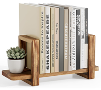 Hot Selling Wooden Tabletop Bookshelf Desktop Book Shelf Organizer Bookshelves Storage Rack for CDs/Magazine/Books Display