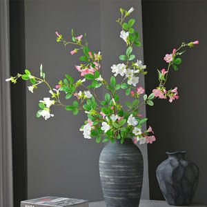 Fleur de gloire du matin artificielle, décoration d'intérieur, style <span class=keywords><strong>zen</strong></span> pastoral chinois, accessoires de fond photo en Chine - Product Image 4