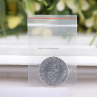 Vente en gros de sacs zip-lock en plastique PE/LDPE personnalisés Sacs alimentaires en plastique recyclables transparents/transparents avec fermeture éclair de haute qualité pour les entreprises