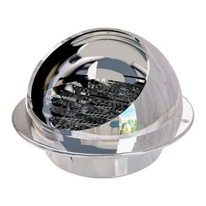 Capot d'aération en acier inoxydable 304 pour extérieur, couvercle de hotte d'évacuation pour cuisine et salle de bain - Product Image 1
