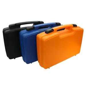 Boîte de transport plastique PP, mallette d'emballage à outils avec mousse personnalisée pour équipement électronique, 1 unité