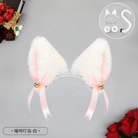 Vente directe Lolita chat oreille bandeau en peluche oreilles de renard pince à cheveux Cosplay gothique KC accessoire