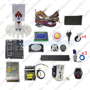 Mini 20 clip giải thưởng đồng tiền hoạt động <span class=keywords><strong>Arcade</strong></span> trò chơi máy Kit cho trung tâm mua sắm sử dụng vui vẻ món quà Claw máy - Product Image 3