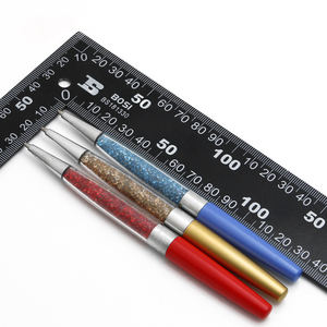 Elegante Bolígrafo de Metal con Decoración de Cristal Estilo Antiguo, Ancho de Escritura de 1.0 mm, Personalización con Logotipo - Product Image 4