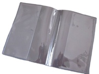 Vente chaude A6 A5 taille PVC manchon de protection transparent pour ordinateur portable et produit de classement polyvalent laitier