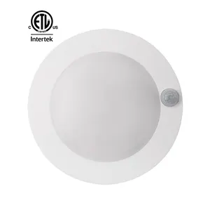 Plafonnier LED avec capteur de mouvement, éclairage d'intérieur, luminaire de plafond, idéal pour une véranda, un placard ou des escaliers, 30/45s, 10W, 650lm