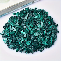 Pierres de malachite verte naturelle, éclats irréguliers, pierres roulées, gravier de pierres précieuses en vrac, cristaux non percés pour la fabrication de bijoux DIY et l'art en résine