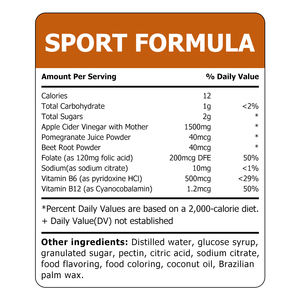 Gummies Keto ACV de Haute Qualité avec Vinaigre de Cidre de Pomme et Vitamine B12 pour la Détoxification et la Gestion du Poids – Complément Alimentaire - Product Image 2