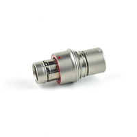 Connecteur mâle Push-Pull autobloquant étanche IP68 en acier inoxydable plaqué or cuivre TT FX Custom 1-64 broches