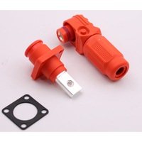Connecteur de batterie de stockage d'énergie haute tension 8 mm 60A-400A à angle droit 90 degrés mâle/femelle, protection IP67, automobile
