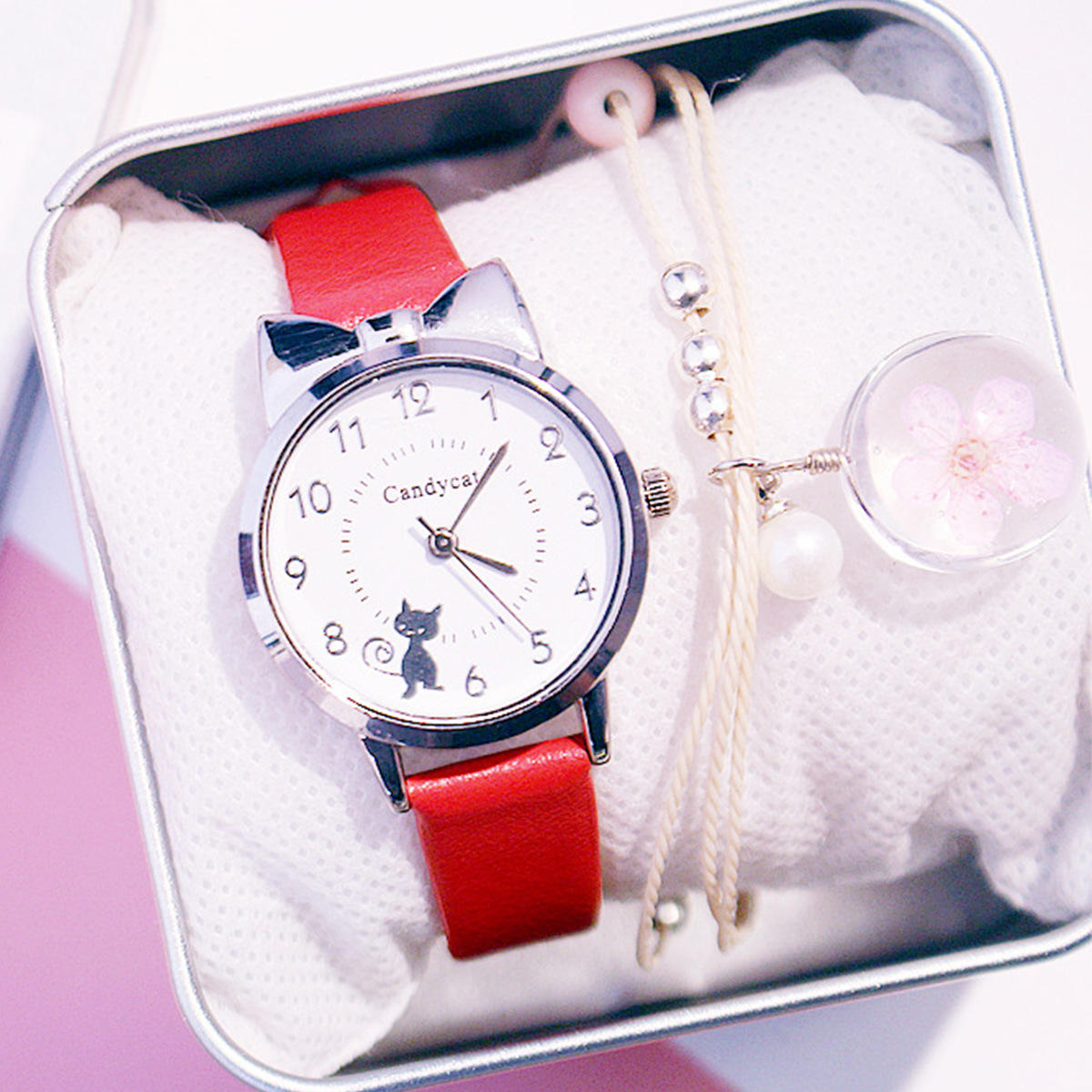 Single watch-Red